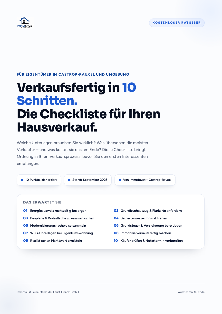 Vorschau der Checkliste
